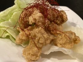 いかなんこつの唐揚げ　오징어 "연골"의 튀김