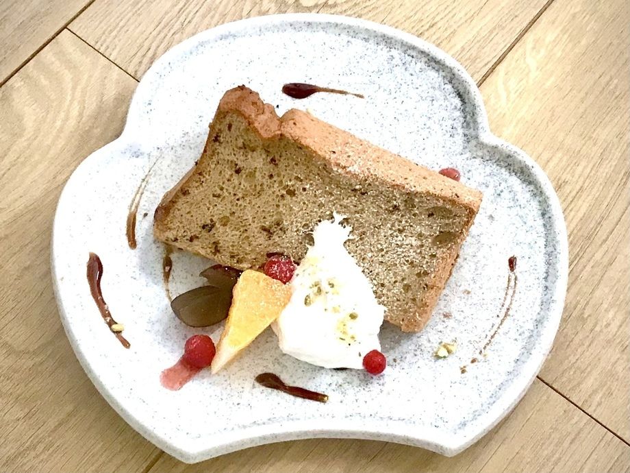 紅茶のシフォンケーキ（¥600）