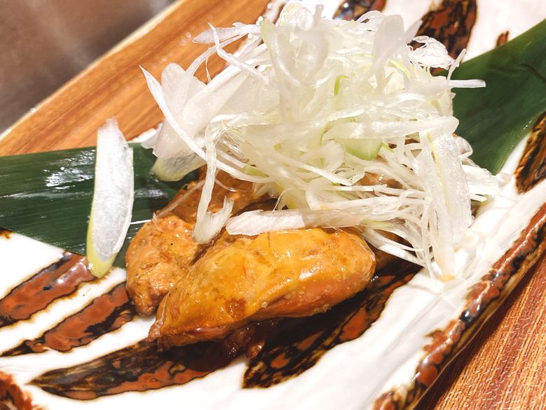 白レバー炙り（店内メニューをご確認ください）