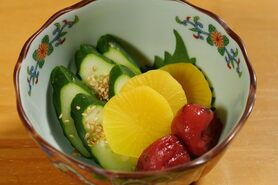 お新香盛り合わせ