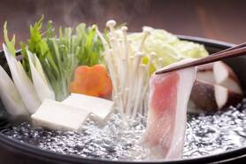 金あぐー豚のしゃぶしゃぶコース