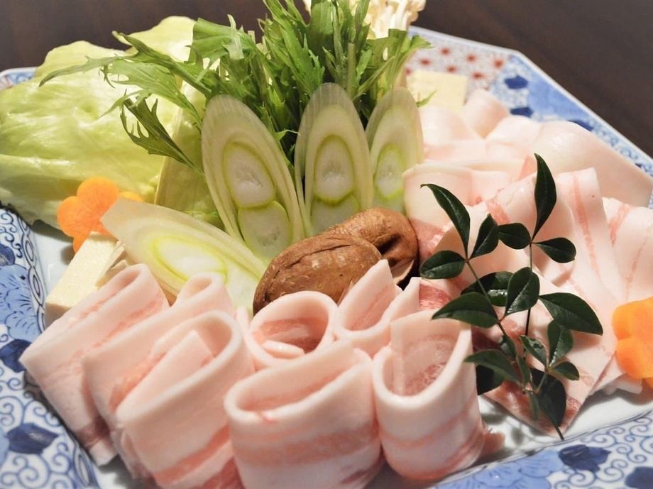 金あぐー豚のしゃぶしゃぶコース（7,500円）