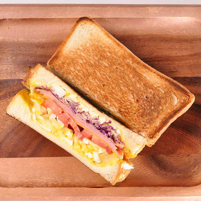 ハムエッグホットサンド（858）