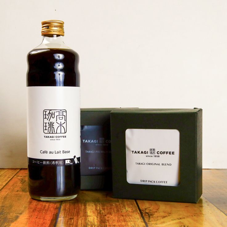 高木珈琲 カフェオレベース/ドリップパック セット（2794）