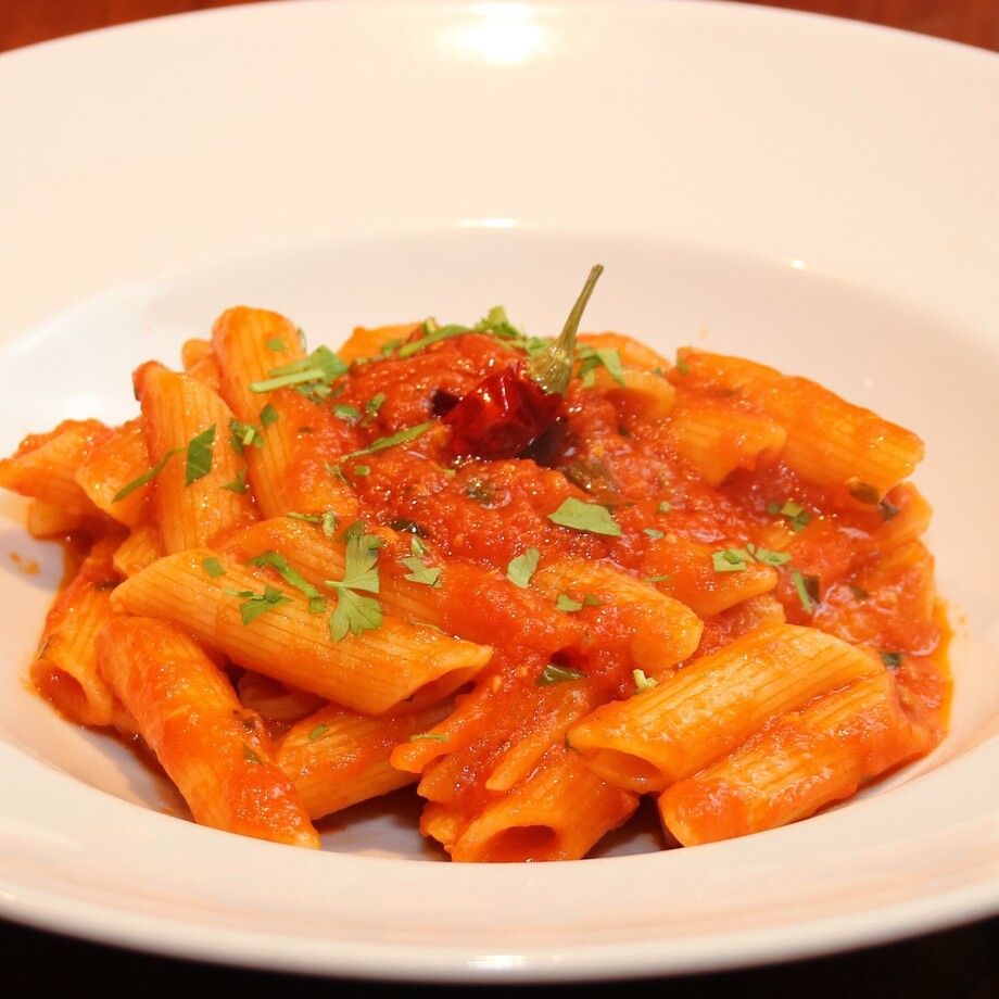 内藤とうがらしのペンネアラビアータ