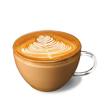 フラットホワイト（L440円/M390円）