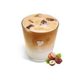 アイスマカダミアナッツラテ（L440円/M390円）