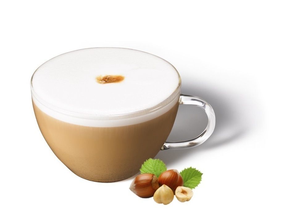 マカダミアナッツラテ（L440円/M390円）