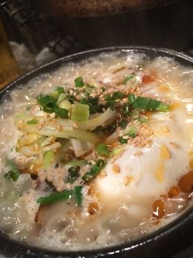 〆にはこれ！ パイタン雑炊