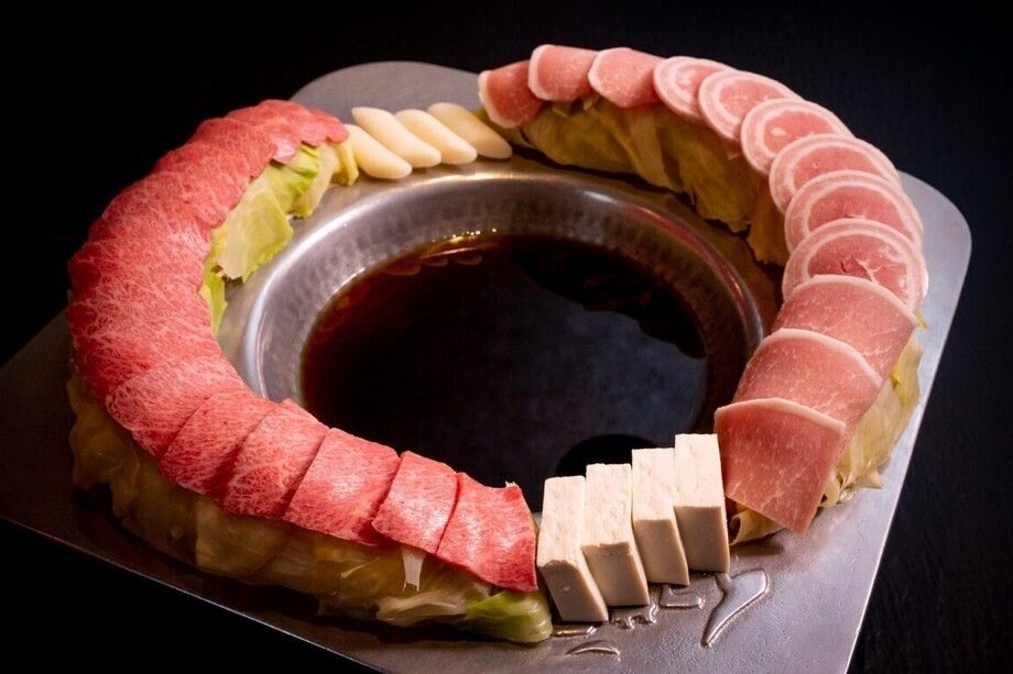 全種類盛り もや鍋orもやスキ ４種盛