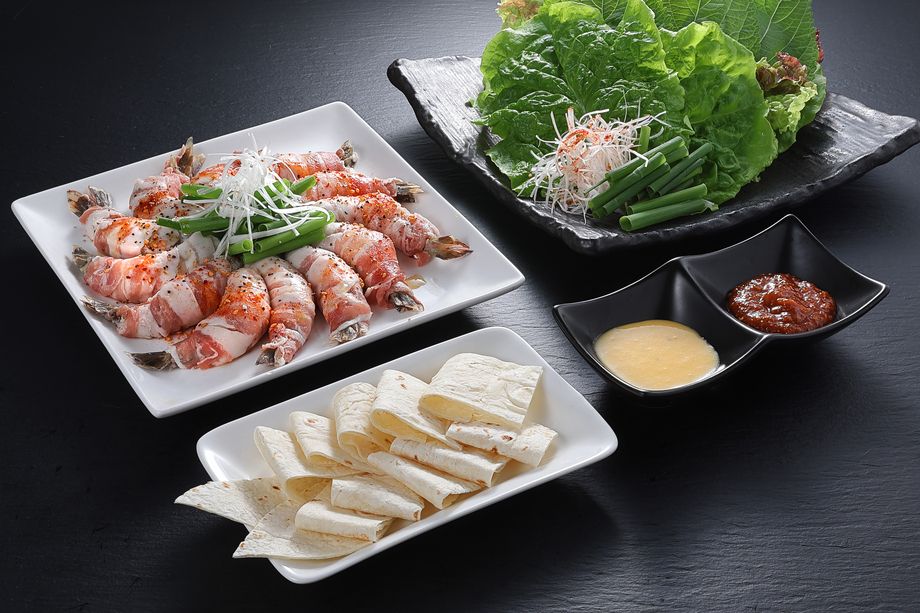 えびチーズサムギョプサルセット（２人前）
