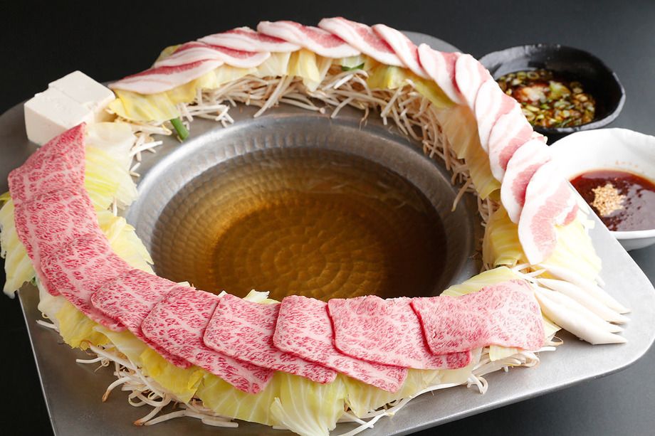 プレミアム！もや鍋コース　１２０分飲み放題付