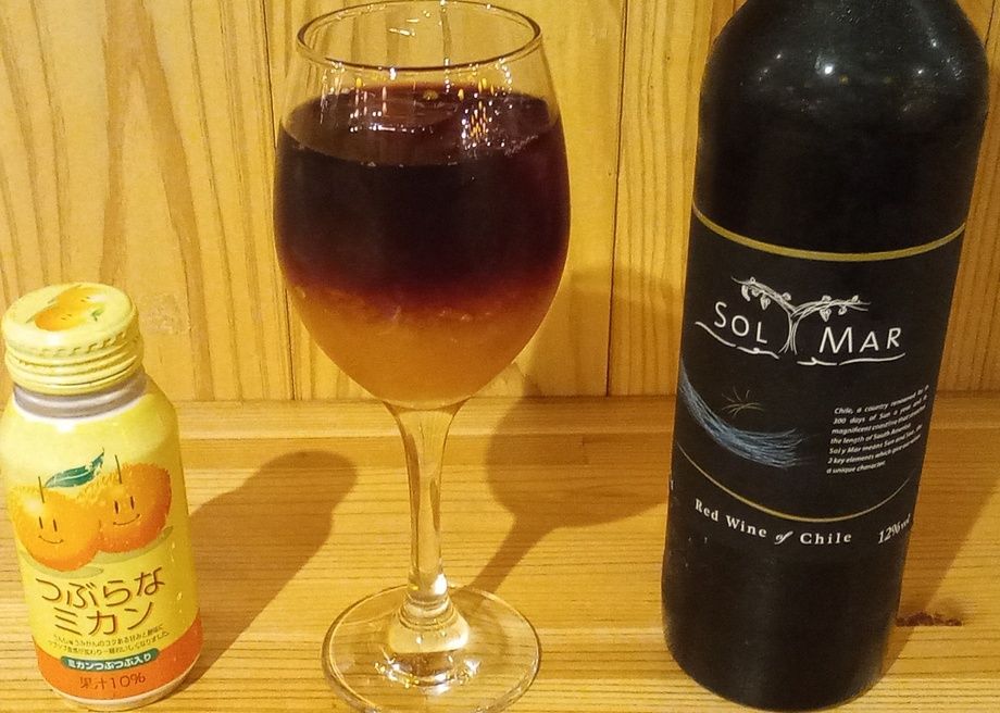 つぶらな＆ワイン（500）