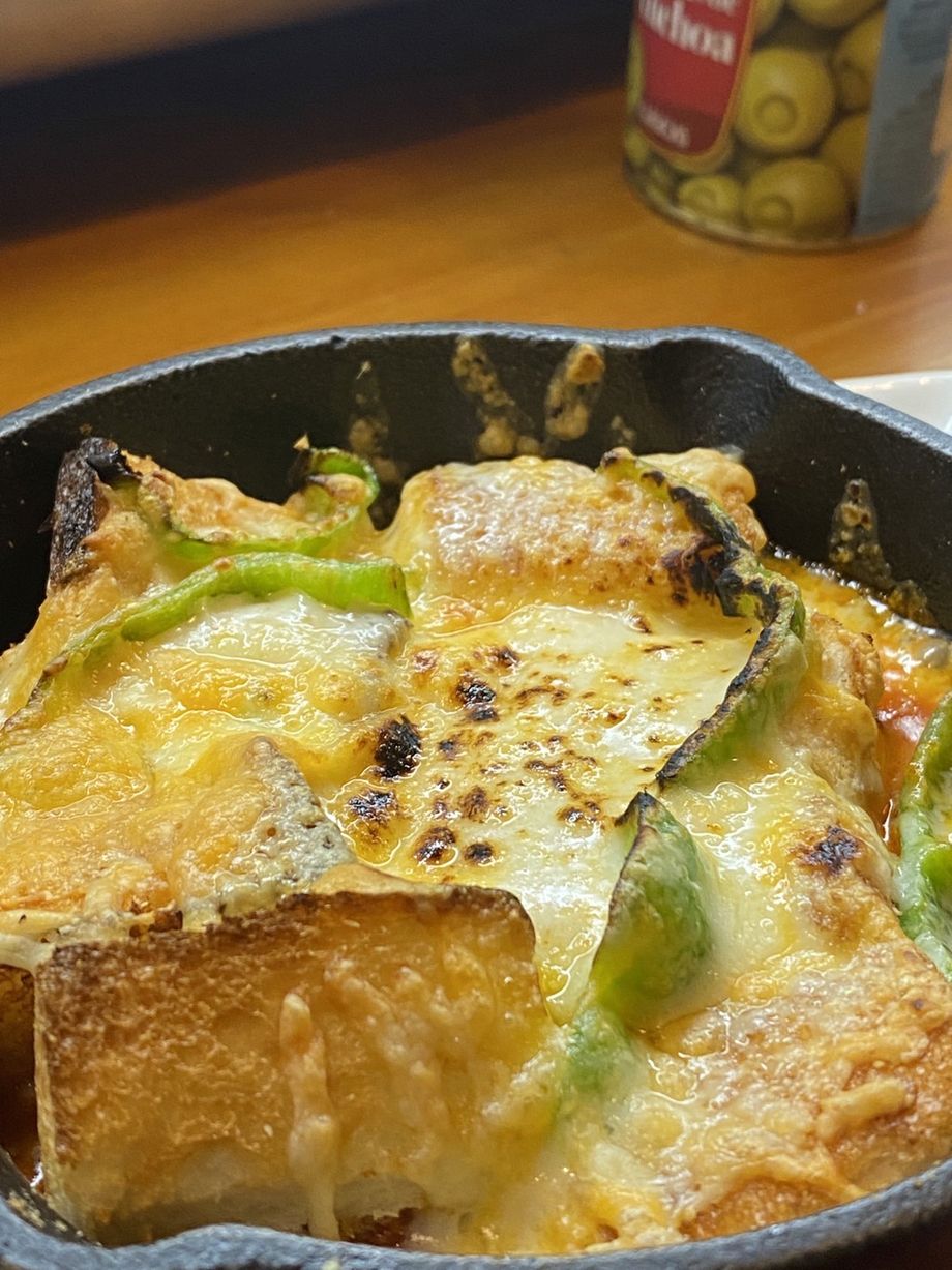 下町一悪魔的なPIZZAトースト（780）