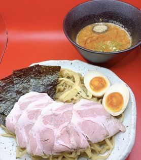 辛い濃厚煮干しつけ麺（特製）