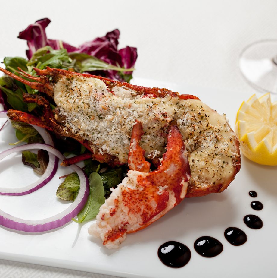 オマール海老の雲丹マヨネーズ焼き