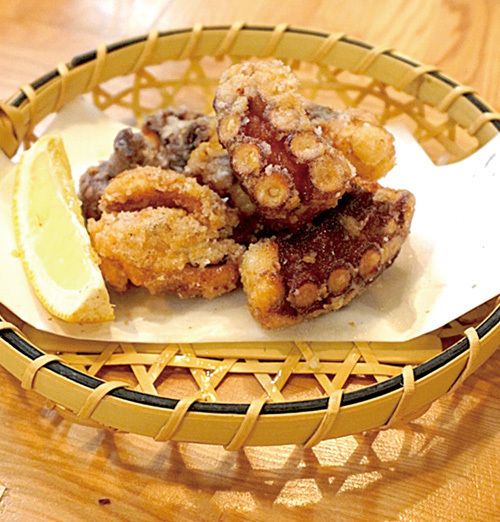 タコの唐揚げ（858円（税込））