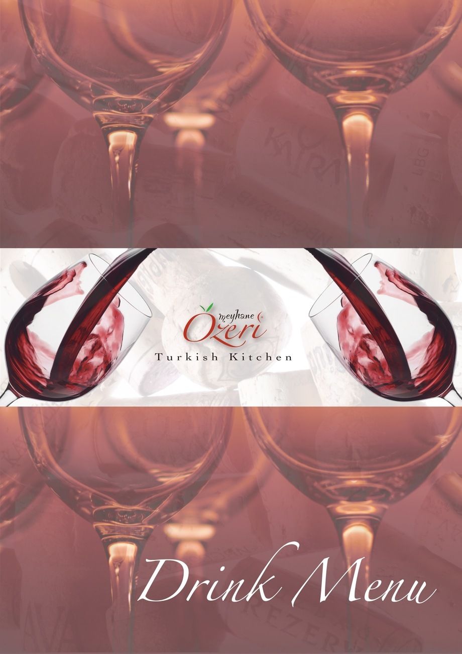 ドリンクメニュー　Drink Menu