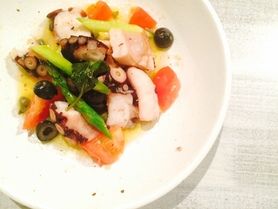 タコのコンフィ