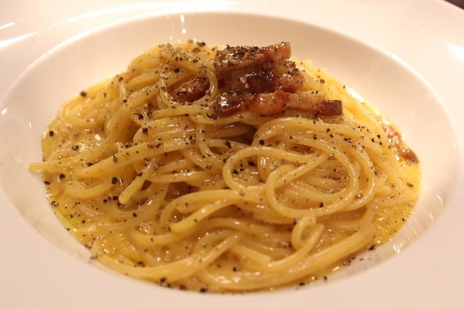 自家製パンチェッタの濃厚カルボナーラ（1650）