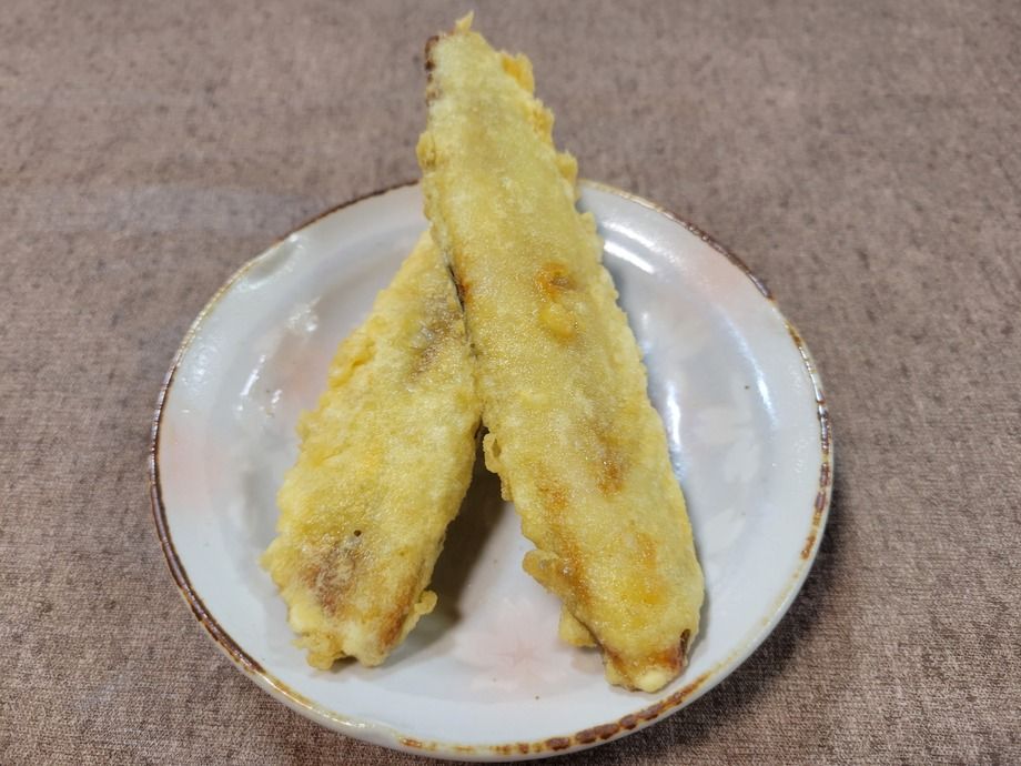イワシの天ぷら（390円(汁付き) イワシの追加 １尾／300円）