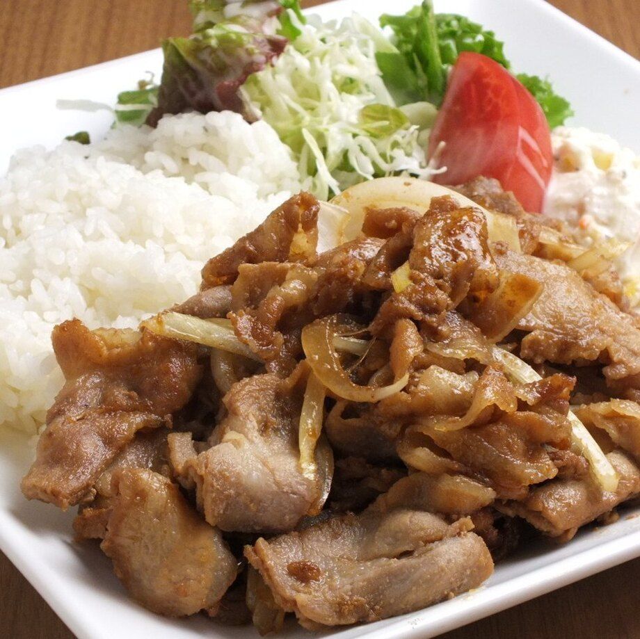 しょうが焼きプレート（850円）