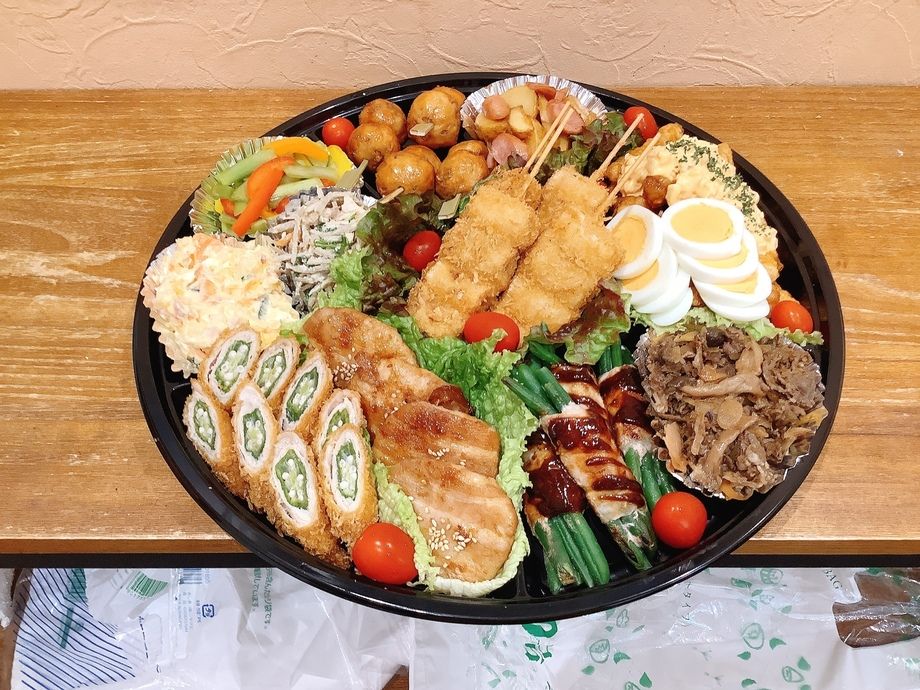 オードブル【B】（4人前　5200円(税込)、3人前　4000円(税込)、2人前　2850円(税込)）