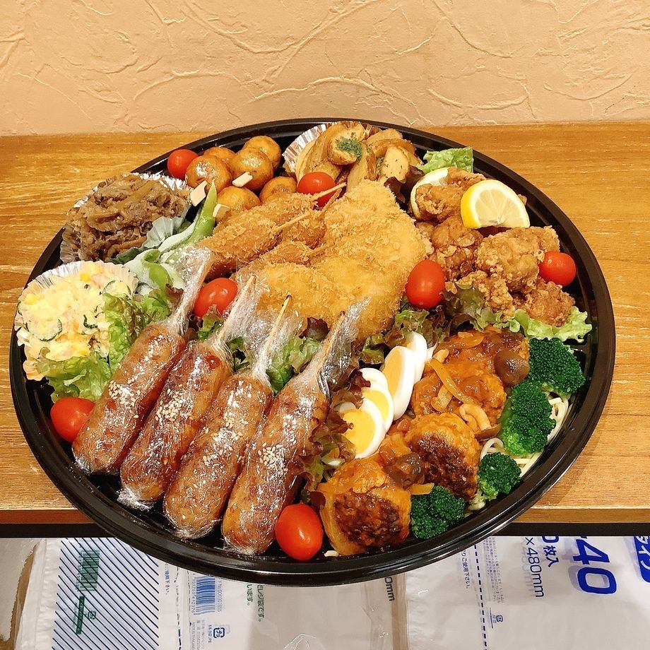 オードブル【A】（4人前　5200円(税込)、3人前　4000円(税込)、2人前　2850円(税込)）