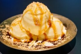 黒蜜バニラアイス