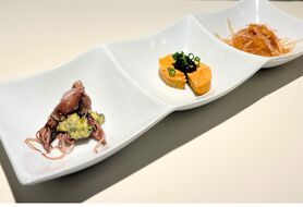 本日のつまみ3種盛り−日本酒の肴−