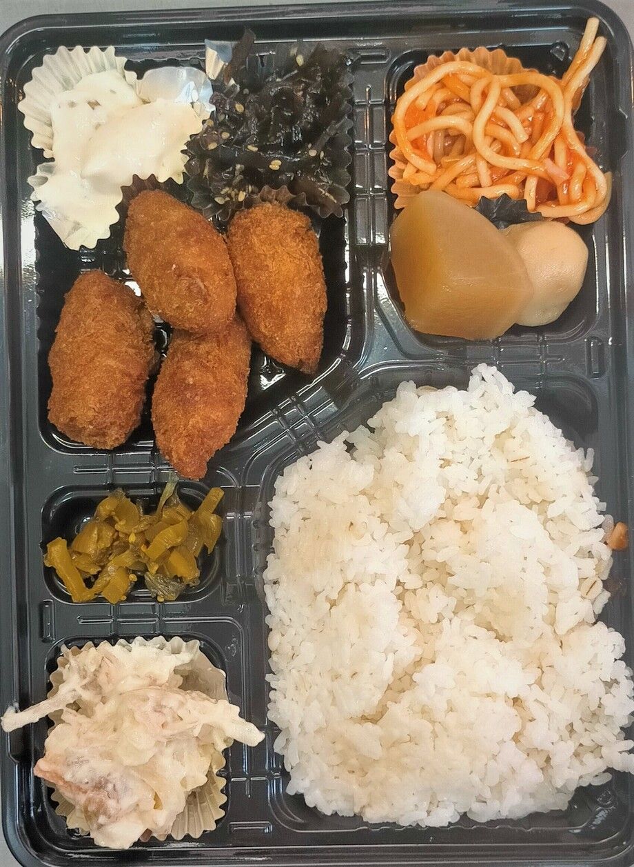 カキフライ弁当