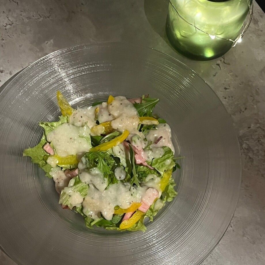 酒粕シーザーサラダ