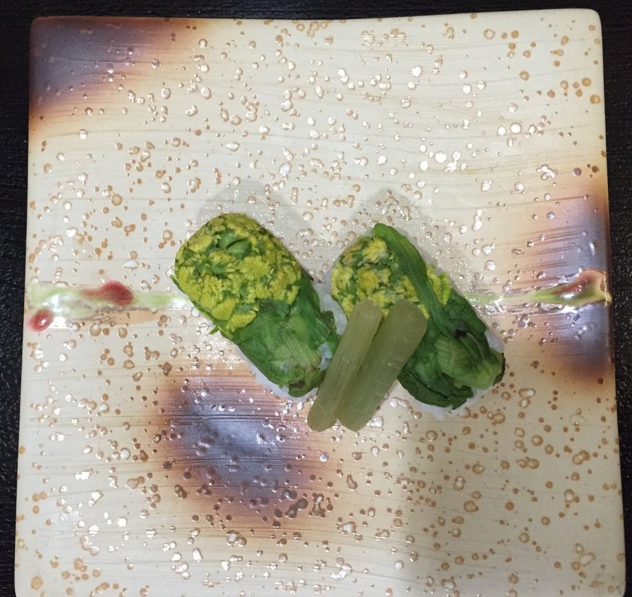 蕗のとう寿司（一個  200）