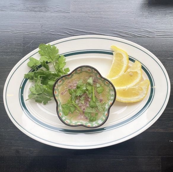 《パクチー嫌いも食べれる!?》パクチー&レモン