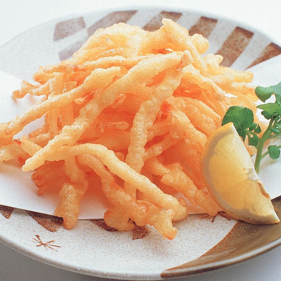 さきイカの天ぷら