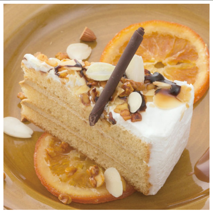 キャラメルナッツ・ショートケーキ