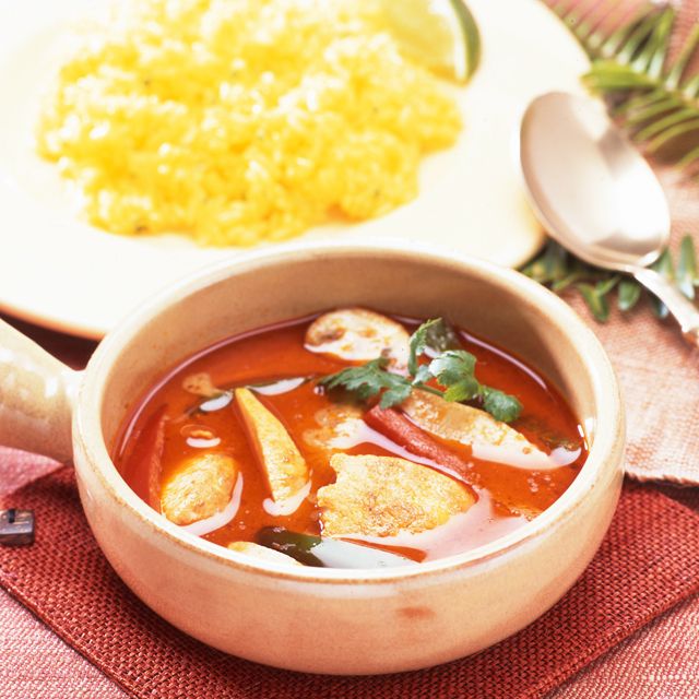 タイ風　レッドチキンカレー