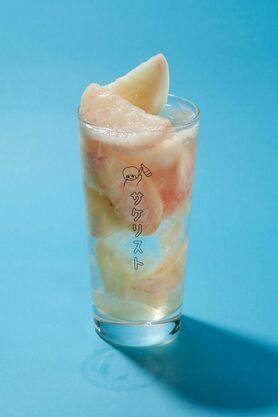 季節のフルーツサワー「桃」