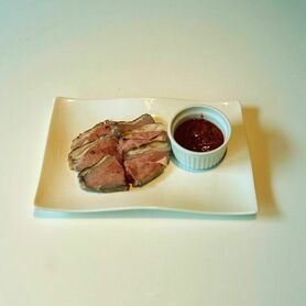 ラムロースト　〜サンバルソースを添えて〜