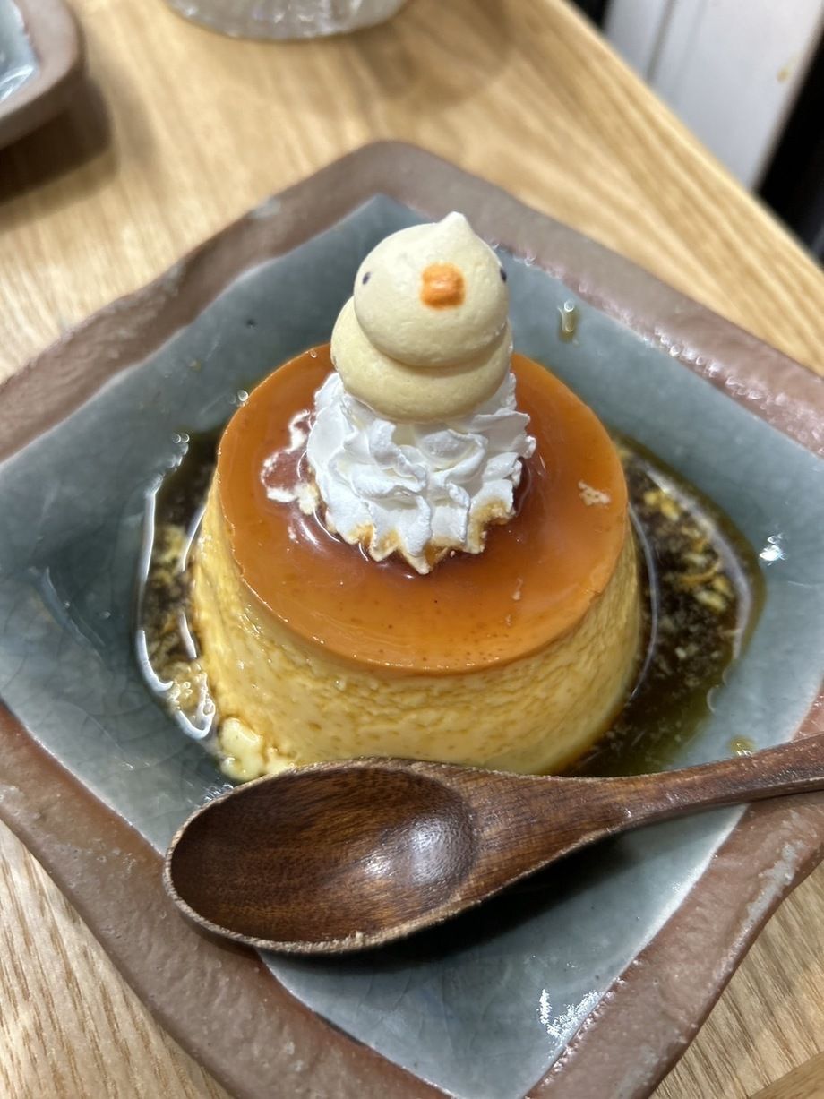 さくプリン（450円）