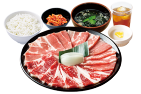 Wカルビ250ランチ