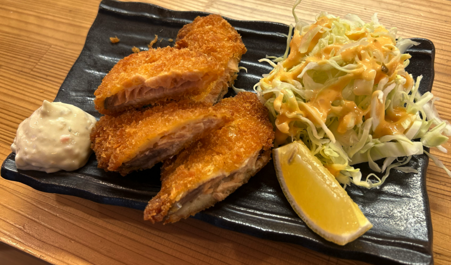 俺のサーモンカツ