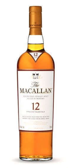 ザ・マッカラン12年（15,000円（ボトル代）1,500円（ショット代））