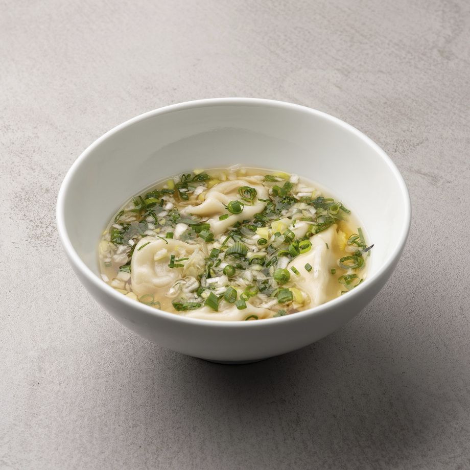 葱まみれ水餃子（6個）