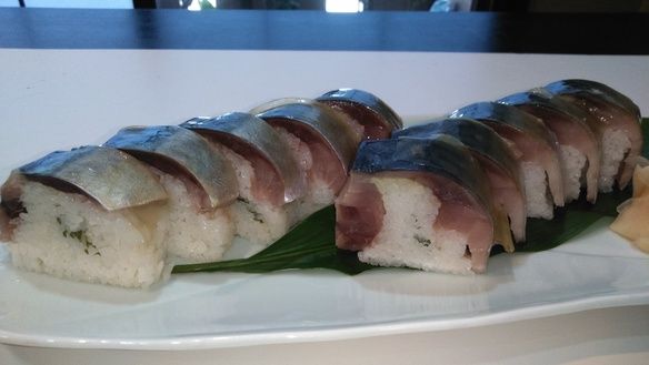 鯖松前（鯖のバッテラ）