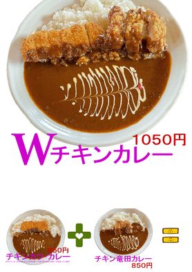 Wチキンカレー