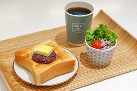 トースト&あんこばたーセット