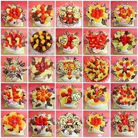 ４月にお作りしたホールデコレーションケーキの一部♪(*^▽^*)