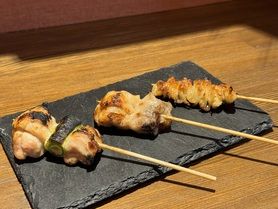 やきとり盛り合わせ3本