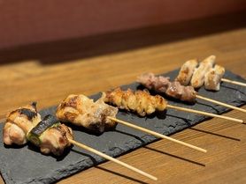 やきとり盛り合わせ5本